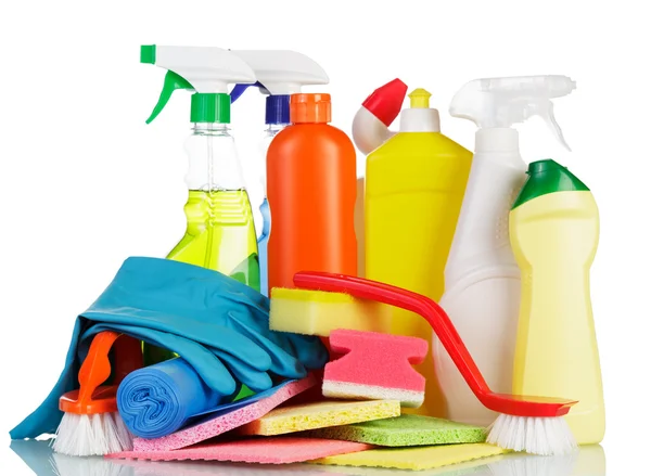 Set de artículos de limpieza — Foto de Stock