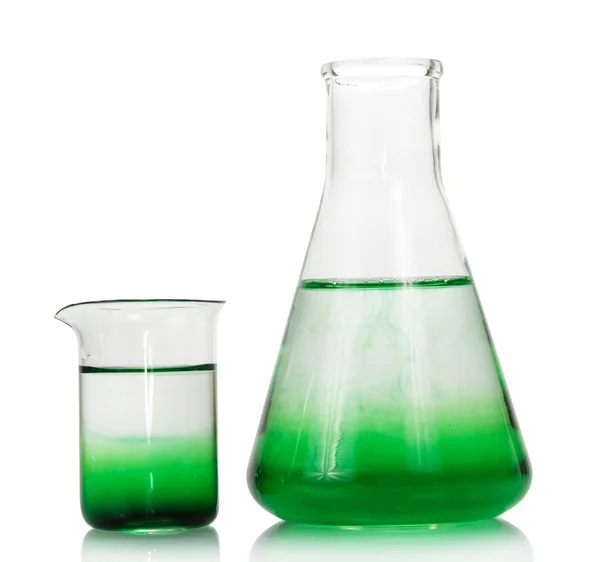 Chemical flasks — Stock Photo, Image