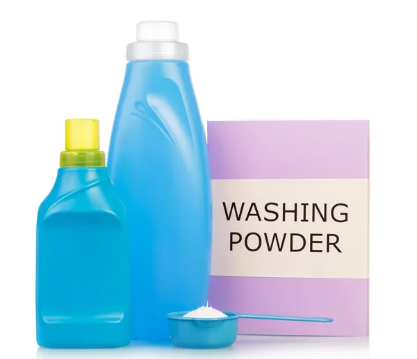Poeder wassen en schoonmaken van items — Stockfoto