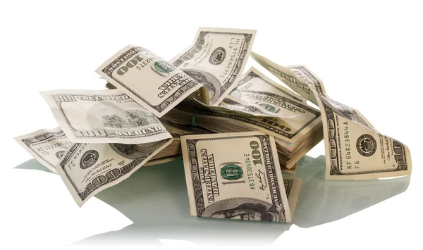 Dollar Money bills isolated — Stock Photo, Image