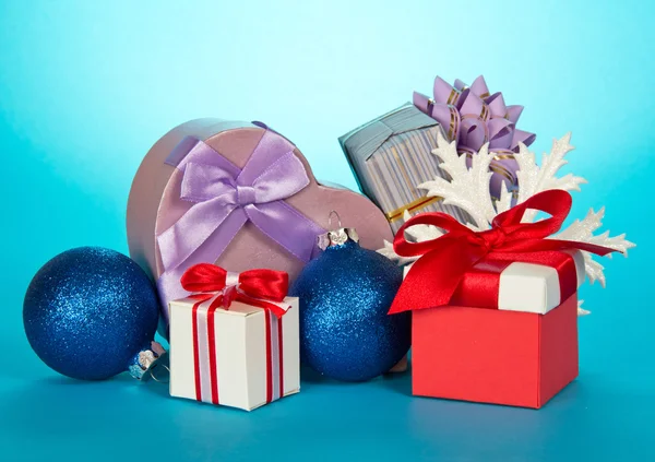 Varias cajas de regalo — Foto de Stock