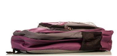 Beyaz üzerine okul sırt çantası