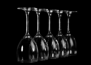 Siyah izole gözlük