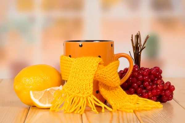 Tee mit Mitteln gegen Katarrhen — Stockfoto