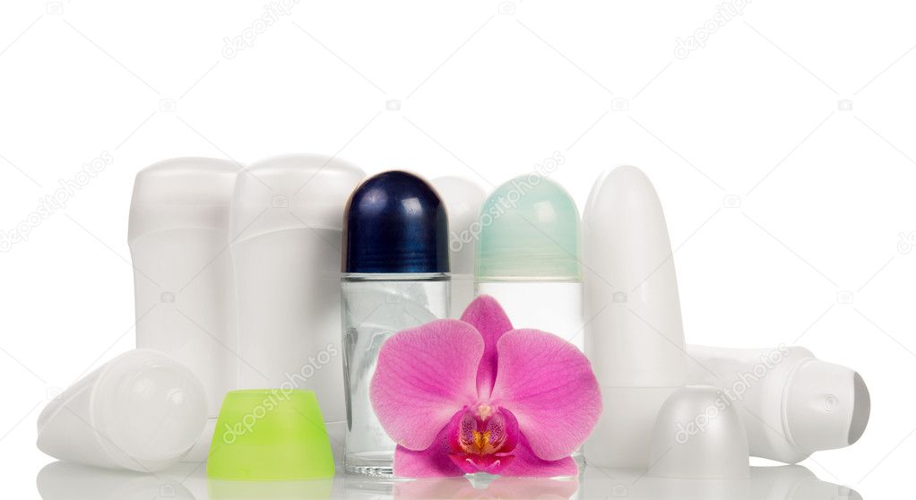 Deodorants and orchid flower