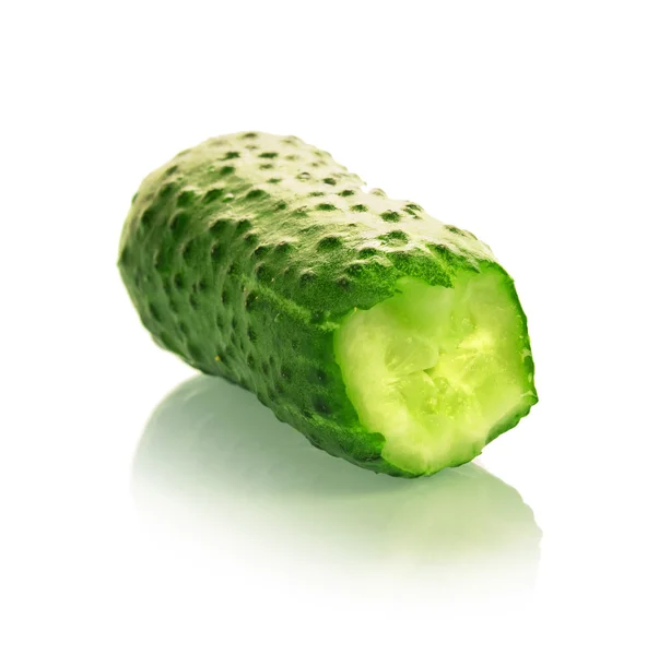 Cucumber isolated on white — Stock Photo, Image