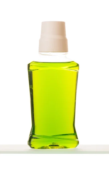 Mouthwash bottle on a white background — Stock Photo, Image