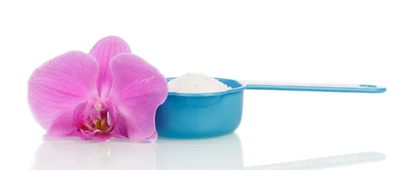 Washing powder in measuring cup — Stock Photo, Image