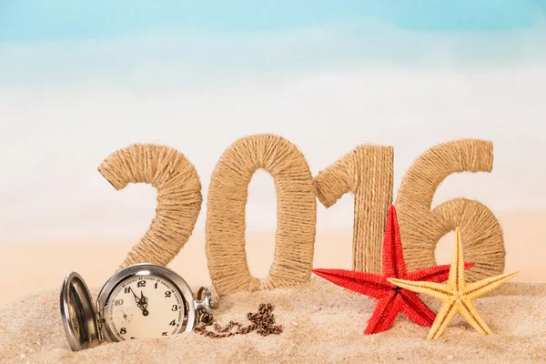 2016 felice anno nuovo concetto — Foto Stock