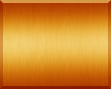 Portakal metalik plaka