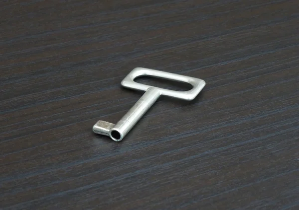 Kovový klíč Stock Fotografie