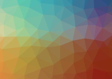 Renkli düşük çokgen arka plan.