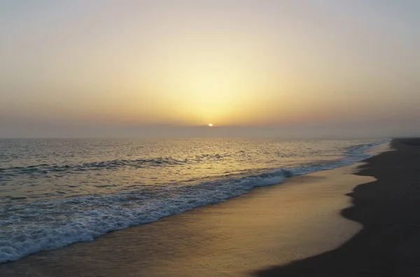 Una Vista Impresionante Del Mar Atardecer — Foto de Stock