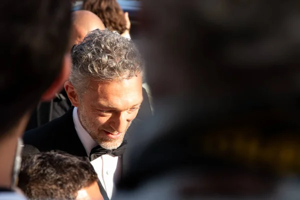 Cannes France May 2019 Vincent Cassel Takes Photos Fans Signs — Stock Photo, Image