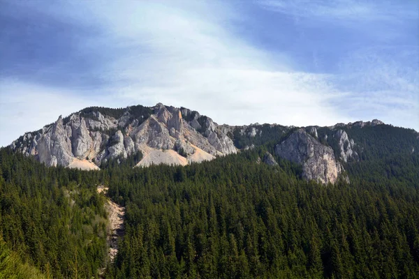 Eine Schöne Aufnahme Von Landschaft Mit Hasmas Bergen Rumänien — Stockfoto