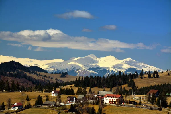 Bild Ett Landskap Från Tihuta Passet Rumänien — Stockfoto