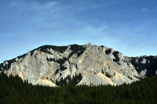 Bel Colpo Paesaggio Con Montagne Hasmas Romania — Foto Stock