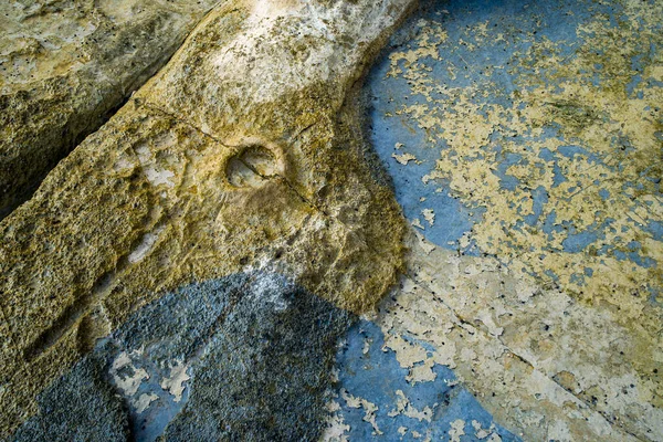 Крупним Планом Знімок Текстури Природного Каменю — стокове фото