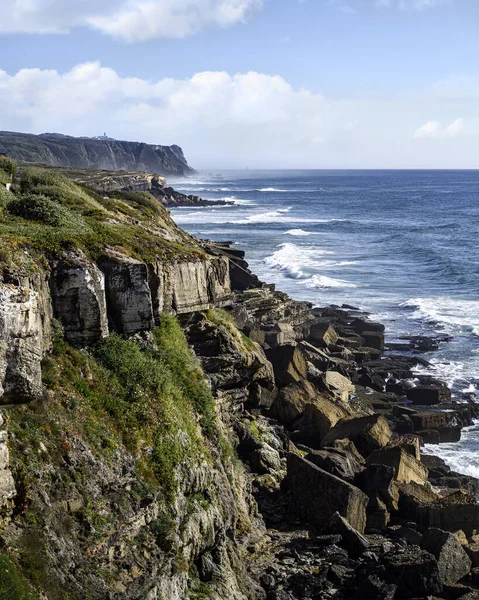 Day Some Clouds Western Most Point Continental Europe Touches Sea — Foto de Stock