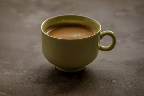 Sebuah Foto Closeup Dari Cangkir Kopi — Stok Foto