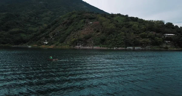 Ein Schöner Blick Auf Den Berühmten Atitlan See Guatemala Bei — Stockfoto