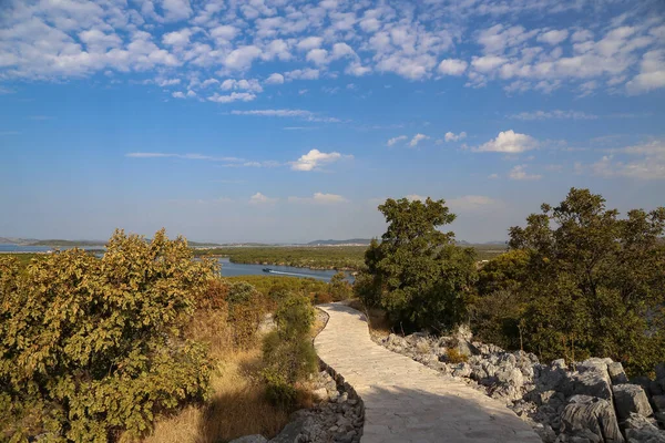 Saluran Anthony Sibenik Kroasia — Stok Foto