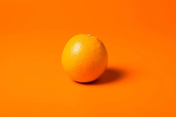 Closeup Shot Ripe Orange Orange Background — ストック写真