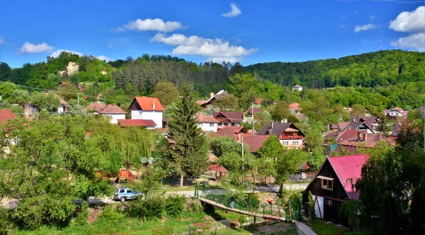 Sovata Rumania Agosto 2019 Una Localidad Rural Transilvania Rumania Paisaje —  Fotos de Stock