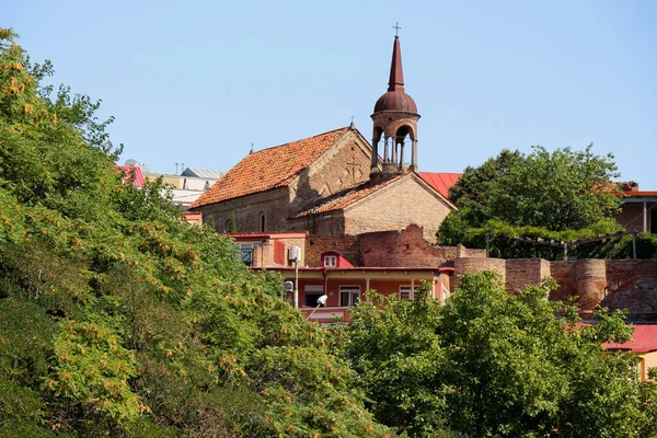 Ein Schöner Blick Auf Antike Gebäude Tiflis Georgien — Stockfoto