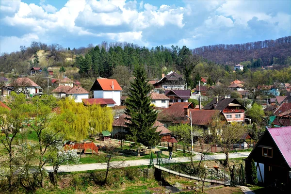 Sovata Rumania Agosto 2019 Una Localidad Rural Transilvania Rumania Paisaje — Foto de Stock