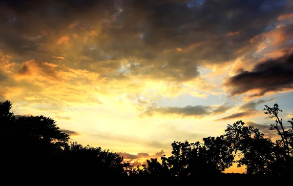 Atardecer Bowral Southern Highlands Nsw Australia Paisaje Rural Fotografias — Foto de Stock