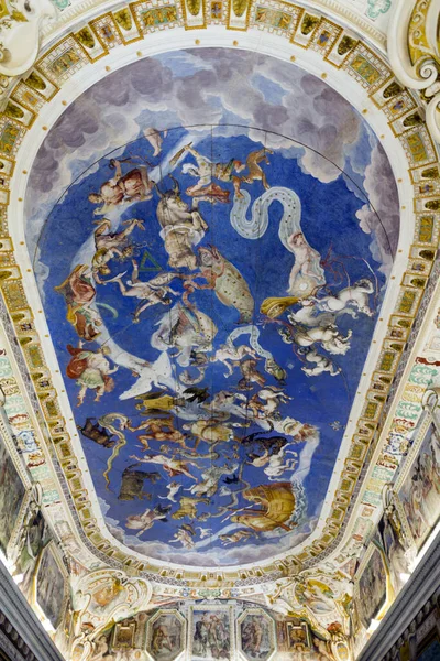 Vertical Shot Fresco Constellations Farnese Palace Italy — Stock Photo, Image