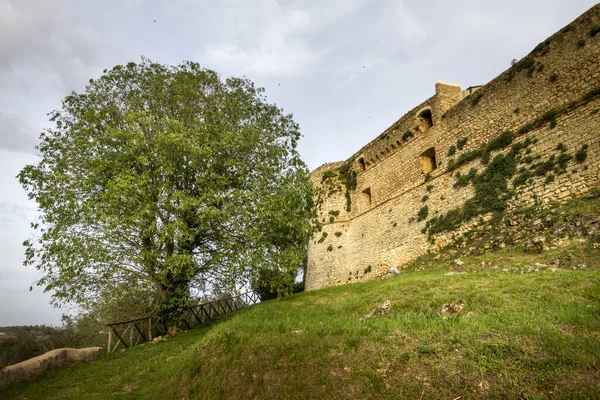 Die Stadtmauer Magliano Der Toskana Italien — Stockfoto