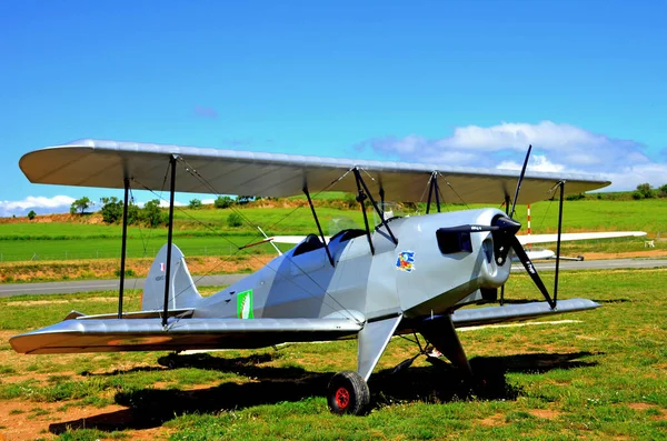 Odena Igualada Spanya Mayıs 2019 Sergi Hafif Uçak Uçak Uçuşları — Stok fotoğraf
