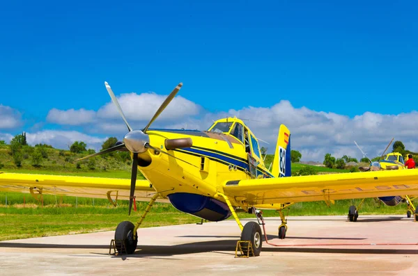 Odena Igualada Espanha Maio 2019 Concurso Aeronáutico Com Exposição Voos — Fotografia de Stock