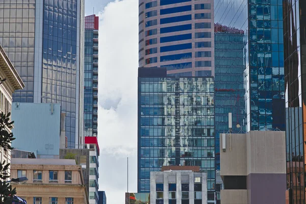 Auckland Nova Zelândia Agosto 2019 Vista Para Baixo Shortland Street — Fotografia de Stock