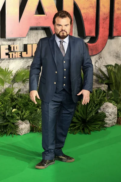 London United Kingdom Dec 2017 Jack Black Attends Premiere Jumanji — Stock Photo, Image