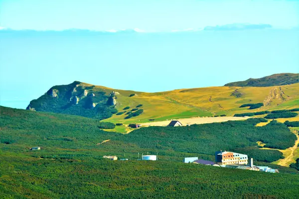 Uma Bela Foto Uma Paisagem Campo — Fotografia de Stock