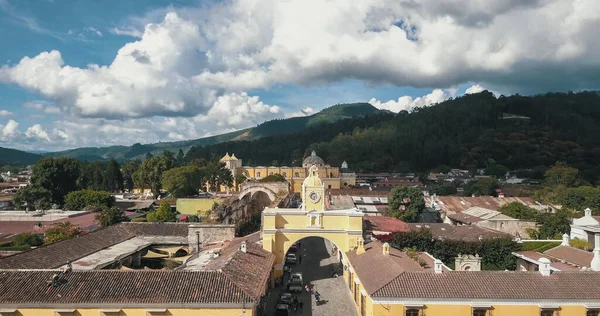 Una Vista Fascinante Del Arco Santa Catalina Antigua Guatemala —  Fotos de Stock