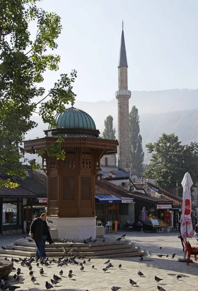 Sarajevo Bosnia Και Herzegovina Οκτ 2018 Σαράγεβο Βοσνία Και Ερζεγοβίνη — Φωτογραφία Αρχείου