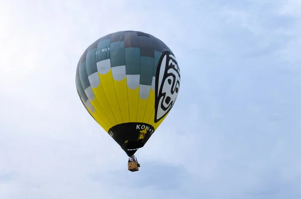 Igualada Španělsko Července 2019 Koncentrace Aerostatických Balónů Více Než Zemí — Stock fotografie