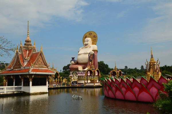 Wat Plai Laem Koh Samui Ταϊλάνδη — Φωτογραφία Αρχείου