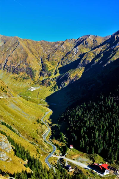 Eine Faszinierende Aufnahme Der Schönen Fagaras Berge Rumänien — Stockfoto