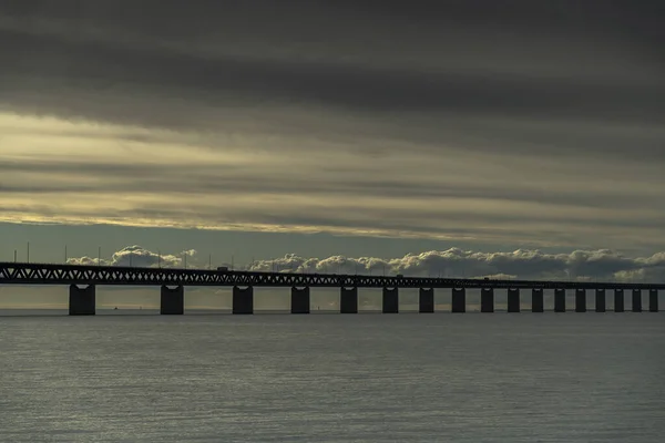 Oresund Bridge Malmo Sweden — Stock Photo, Image