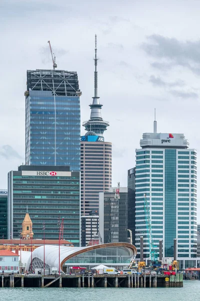 Auckland New Zealand October 2019 View Hsbc Bank Building Pwc — 图库照片