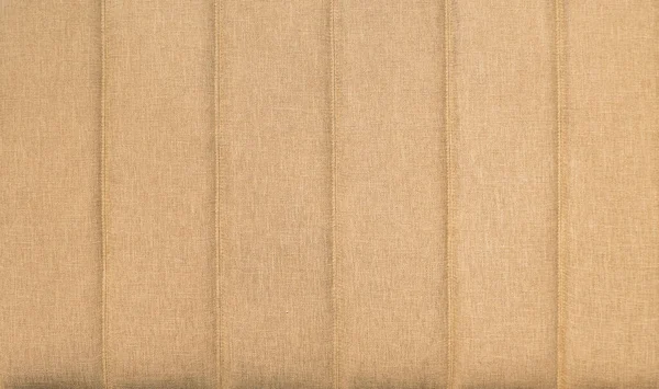 Текстура Изголовье Обито Бежевой Грубой Тканью — стоковое фото