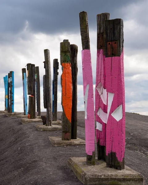 Bottrop Németország Október 2020 Bottrop Németország Október 2020 Totems Haniel — Stock Fotó