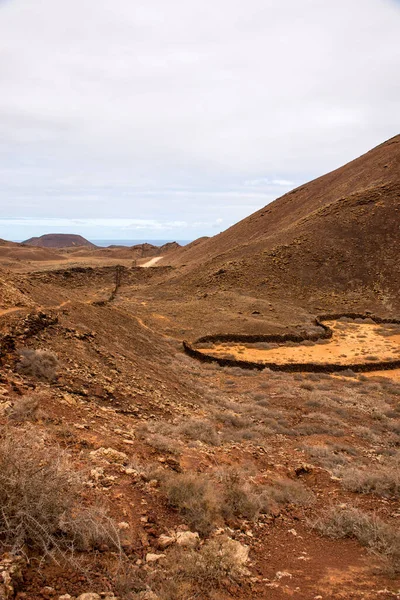 Kőkarám Fuerteventura 131 Tanösvényen Corralejo Morro Jable Között 2020 Nyarán — Stock Fotó