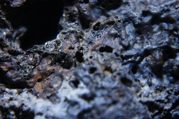 Primer Plano Los Especímenes Minerales Científicos — Foto de Stock