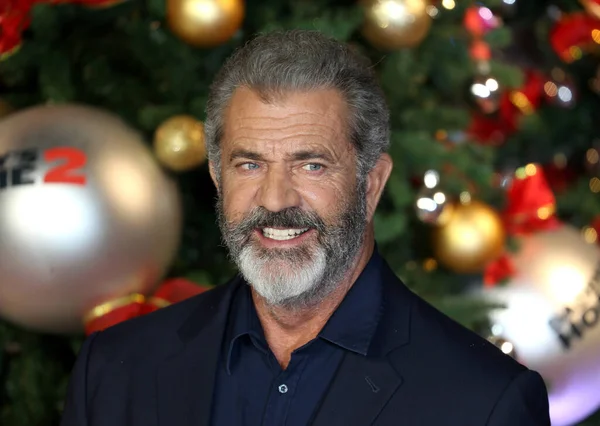 Londres Royaume Uni Novembre 2017 Mel Gibson Assiste Première Britannique — Photo